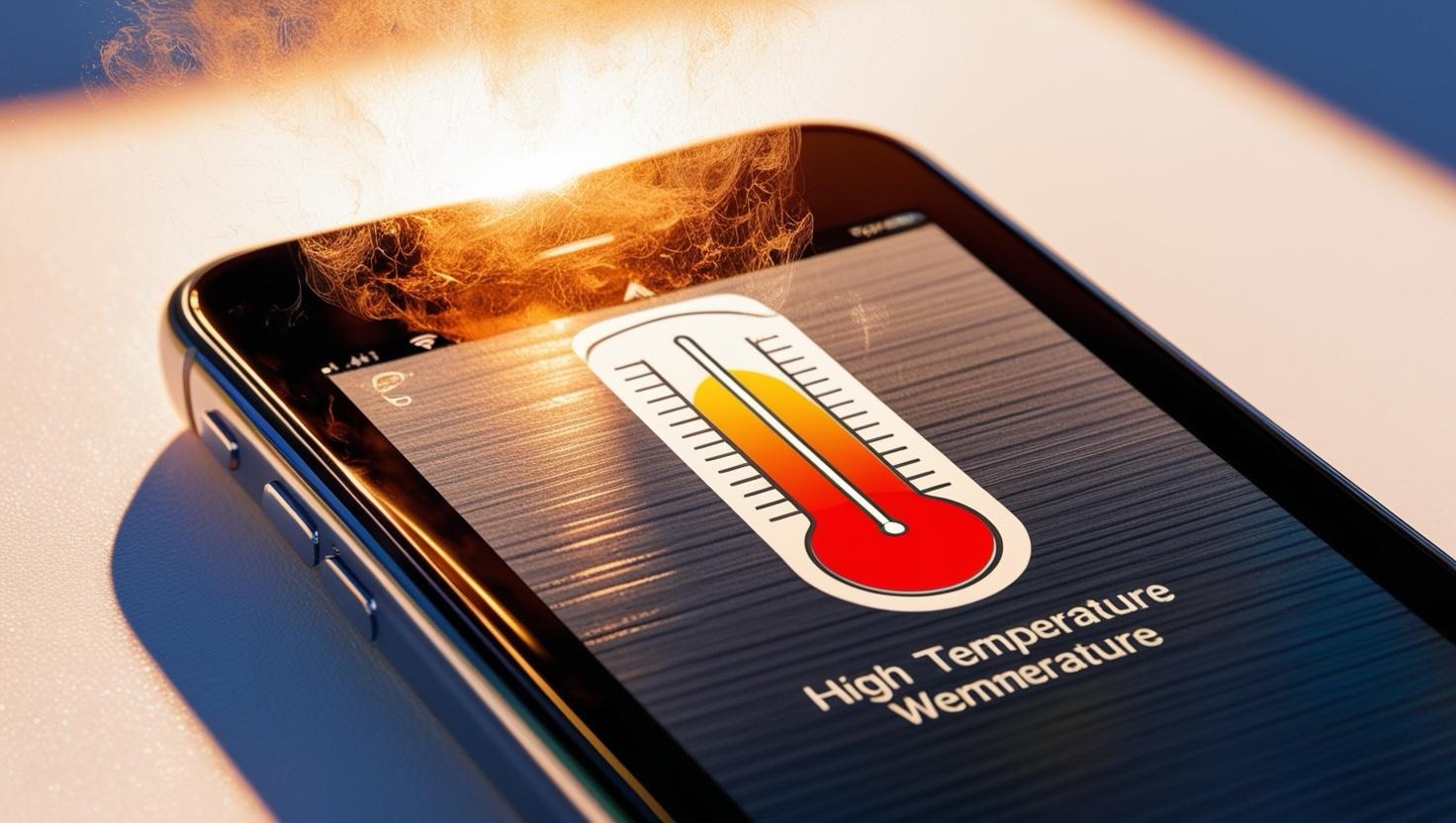 4 gestes simples pour éviter que ton téléphone surchauffe cet été.