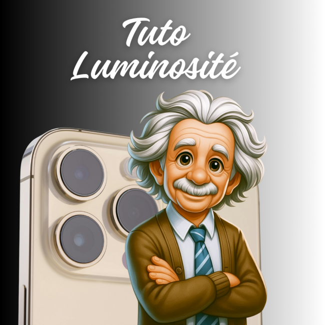 IPhone Comment augmenter ou baisser la luminosité ?